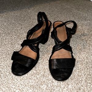 Frye High Heel Sandals Leather